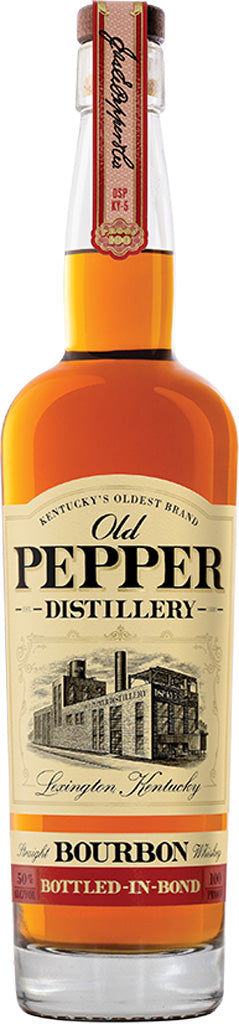 James E. Pepper 'Old Pepper' Bourbon 100 Proof 750ml-0