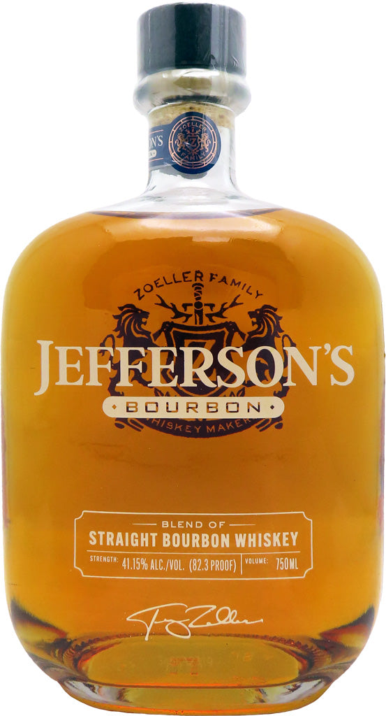 Jefferson's Blend of Straight Bourbon Whiskey 750ml-0