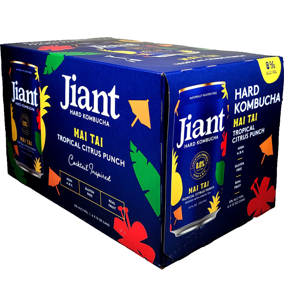 Jiant Hard Kombucha Mai Tai Citrus Punch 6pk Can-0