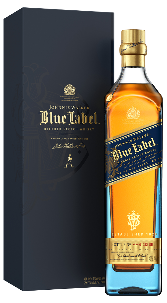 Johnnie Walker Blue Label Blended Scotch Whisky 750ml-0