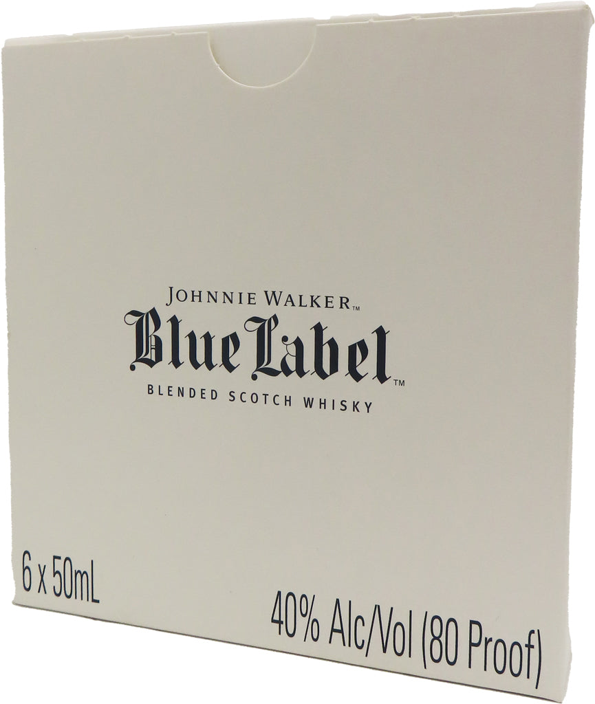 Johnnie Walker Blue Label Blended Scotch Whisky 50ml 6pk-0