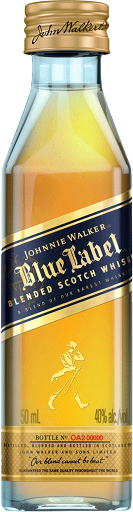 Johnnie Walker Blue Label Blended Scotch Whisky 50ml-0