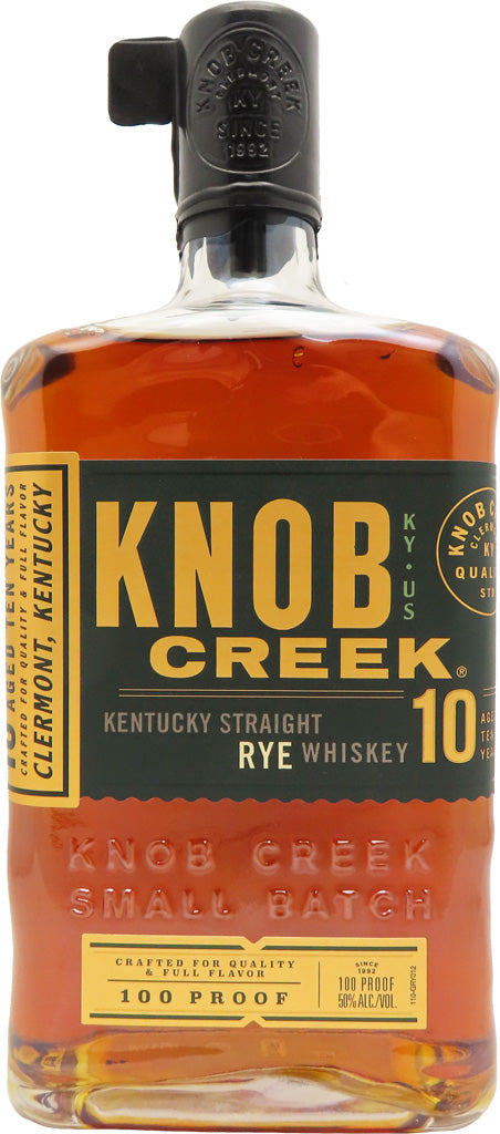 Knob Creek Small Batch Kentucky Rye 100 Proof 10 Year Old 750ml-0