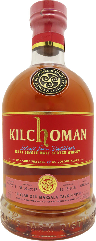 Kilchoman ImpEx Cask Evolution 10 Year Old Marsala Cask Finish Single Malt Whiskey 750ml-0