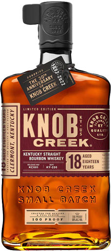 Knob Creek Kentucky Bourbon 18 Year Old 100 Proof 750ml-0