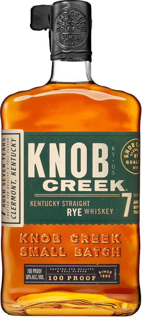 Knob Creek Small Batch Kentucky Rye 100 Proof 7 Year Old 1.75L-0