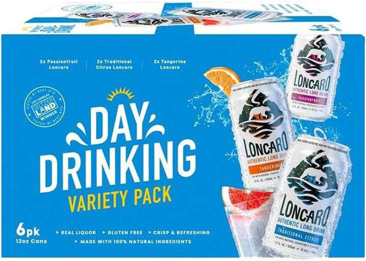 Loncaro Long Drink 12oz Variety 6pk Cans-0