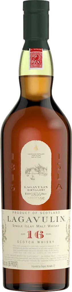 Lagavulin 16 Year Old Single Malt Whisky 750ml