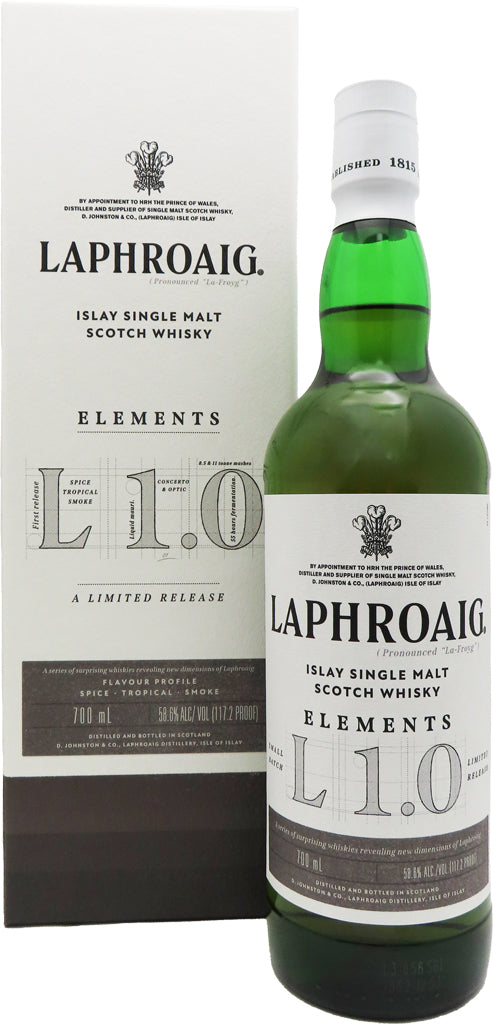 Laphroaig Elements L1.0 Single Malt Whisky 700ml-0