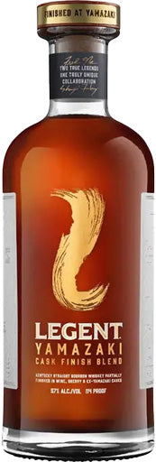 Legent Yamazaki Cask Finish Blend Kentucky Straight Bourbon Whiskey 750ml-0