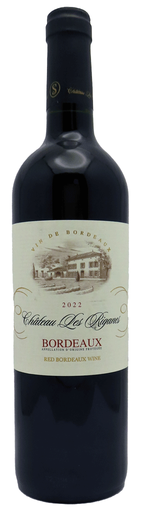 Chateau Les Riganes Bordeaux 2022 750ml-0