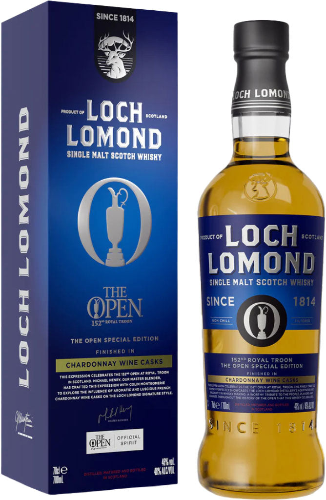 Loch Lomond Single Malt Scotch The Open 750ml-0