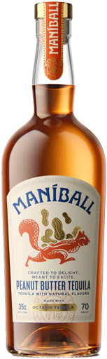 Maniball Peanut Butter Tequila 750ml-0