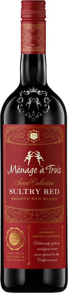 Menage A Trois Sweet Collection Sultry Red 750ml-0