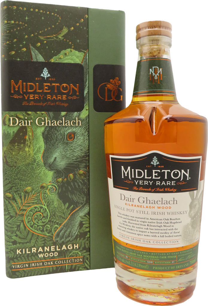 Midleton Dair Ghaelach Kilranelagh Wood Tree No3 Proof 114.2 Irish Whiskey 700ml-0