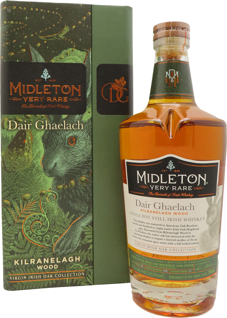 Midleton Dair Ghaelach Kilranelagh Wood Tree No4 Proof 114.2 Irish Whiskey 700ml-0