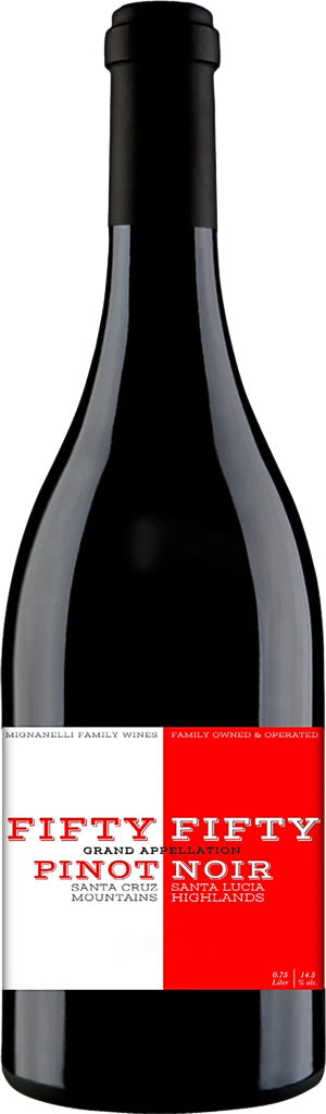 Mignanelli Fifty Fifty Pinot Noir Santa Cruz/Santa Lucia 2020 750ml-0