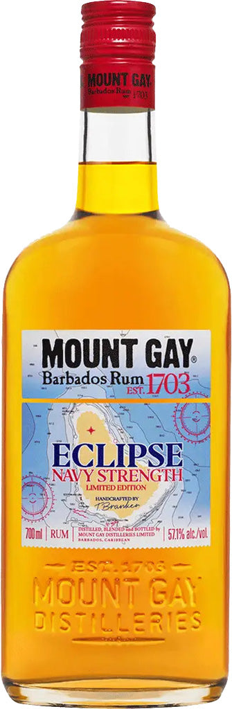 Mount Gay Eclipse Gold Navy Strength Rum 700ml-0