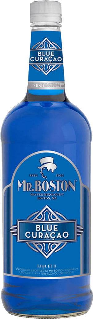 Mr. Boston Blue Curacao Liqueur 750ml-0