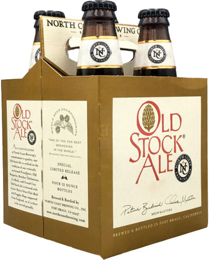 North Coast Old Stock Ale 4pk Btls-0