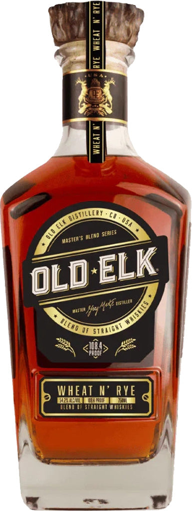 Old Elk Wheat N' Rye Straight Whiskey 750ml-0