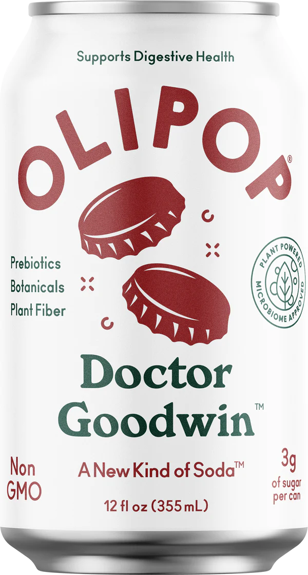 Olipop Dr Goodwin Sparkling Tonic 12oz Can-0