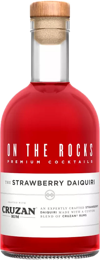 On The Rocks Cruzan Strawberry Daiquiri 375ml-0