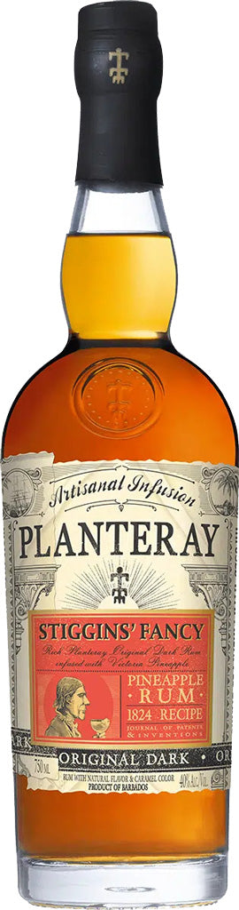 Planteray Original Dark Pineapple Stiggin Rum 750ml-0