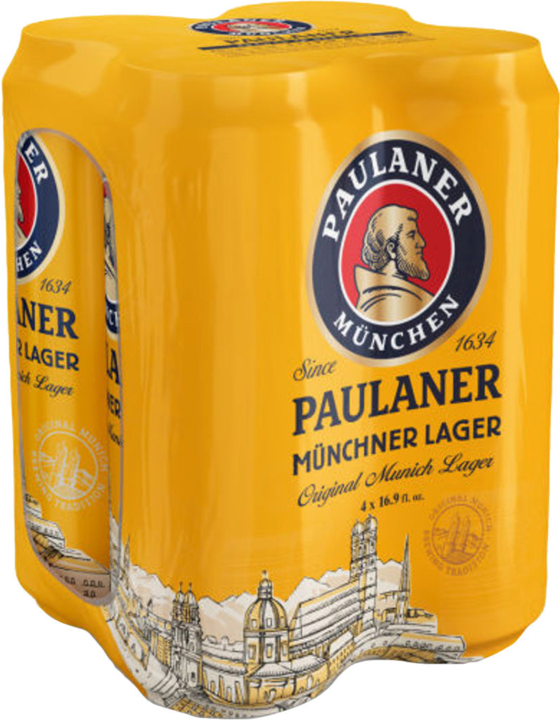 Paulaner Original Munich Lager 4pk Cans-0