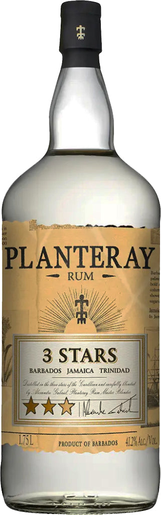 Planteray 3 Star White Rum 1.75L-0