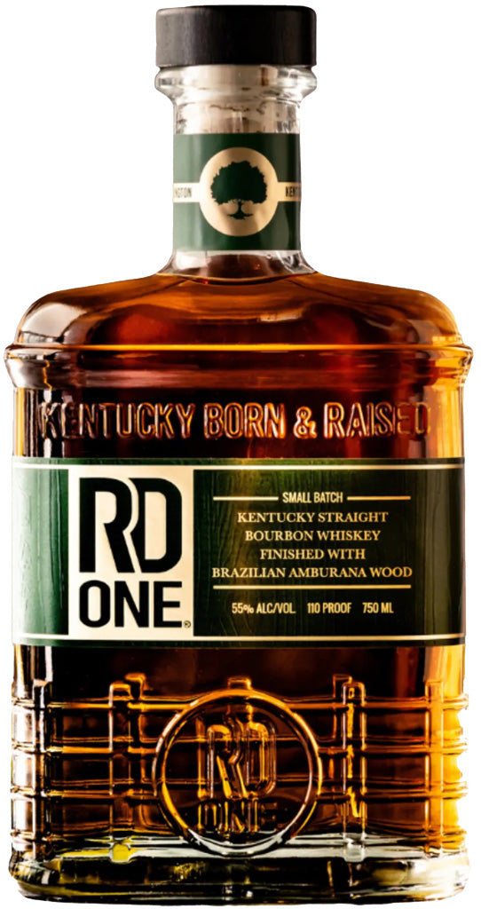 RD One Small Batch Brazilian Amburana Wood Finish Straight Bourbon Whiskey 750ml-0