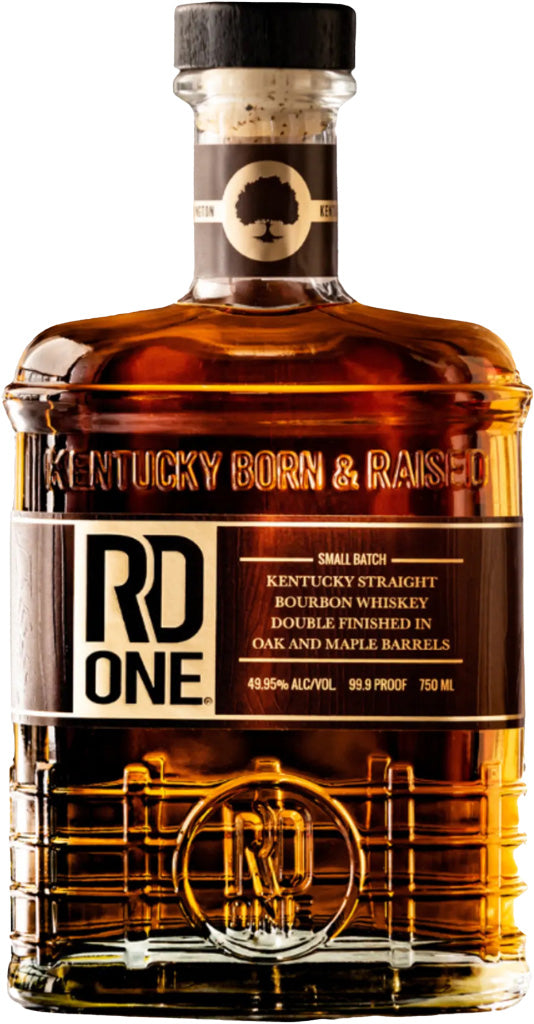 RD One Small Batch Double Finished in Oak & Maple Barrel Straight Bourbon Whiskey 750ml-0