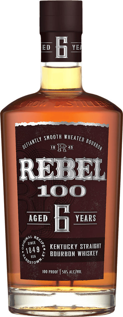 Rebel Bourbon Whiskey 6 Year Old 100 Proof 750ml-0