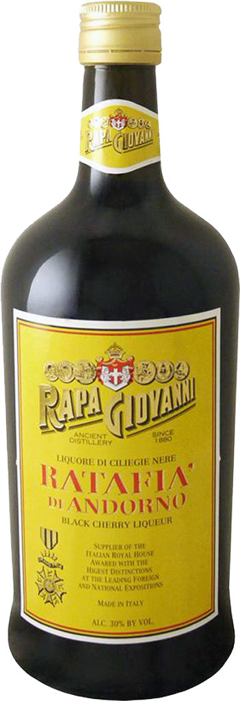 Rapa Giovanni Ratafia di Andorno Black Cherry Liqueur 750ml-0