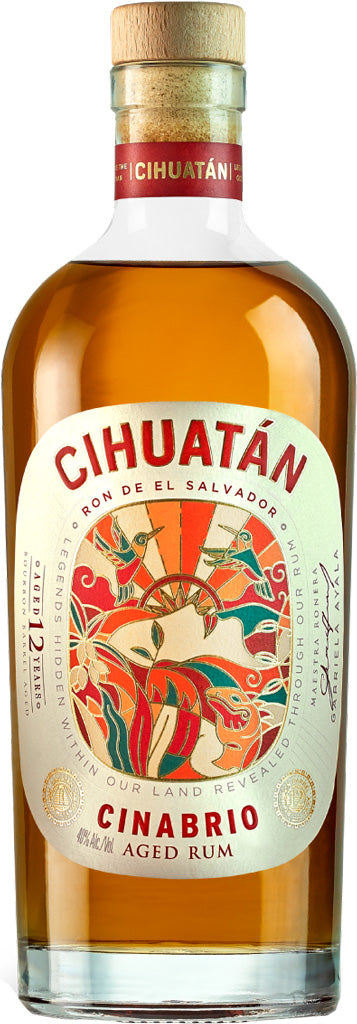 Ron Cihuatan Rum Cinabrio 12 Year Old 700ml-0