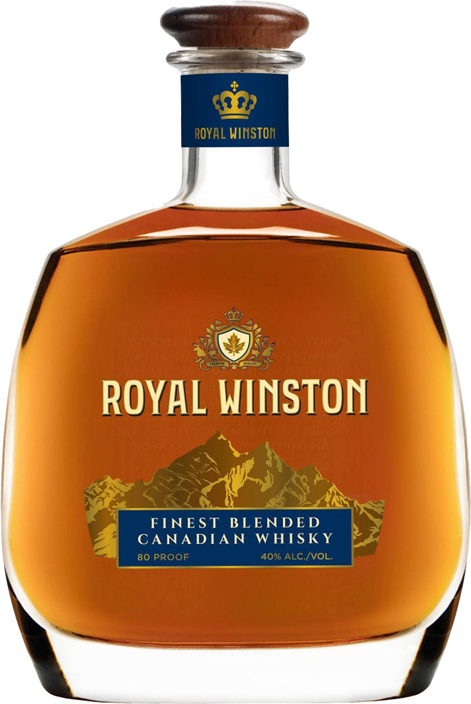 Royal Winston Finest Blended Canadian Whiskey 750ml-0