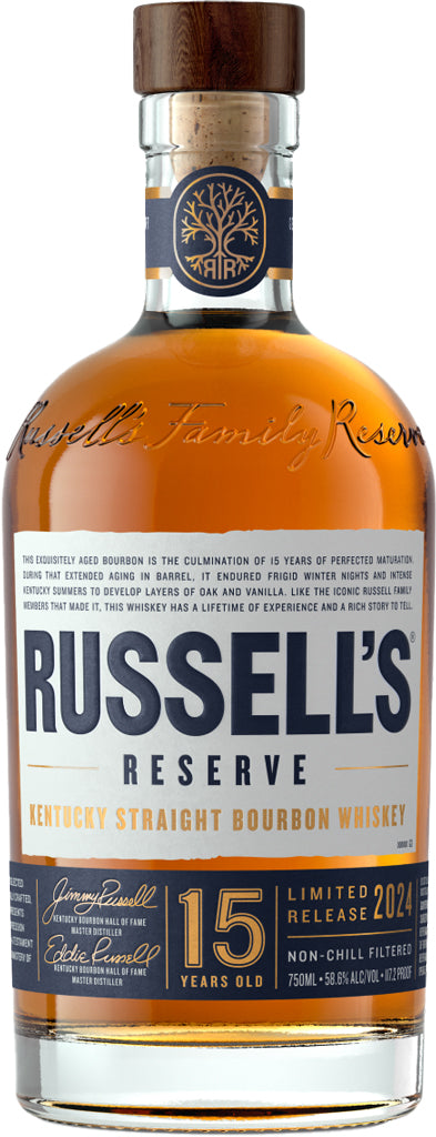 Russell's Reserve 15 Year Old Kentucky Bourbon 117.2 Proof 750ml-0