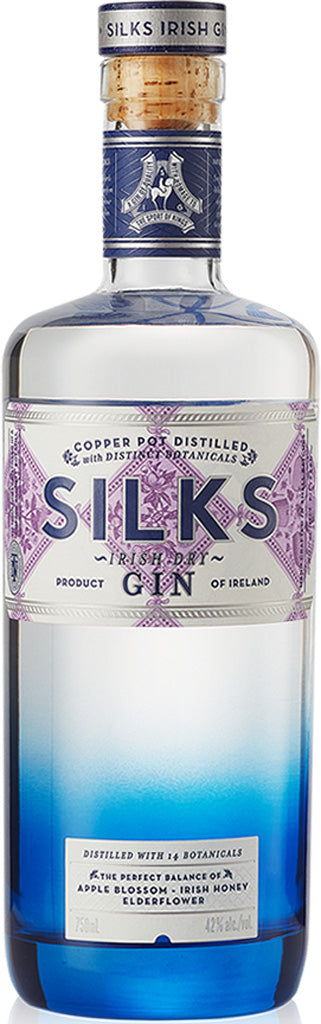 Silks Irish Dry Gin 750ml-0