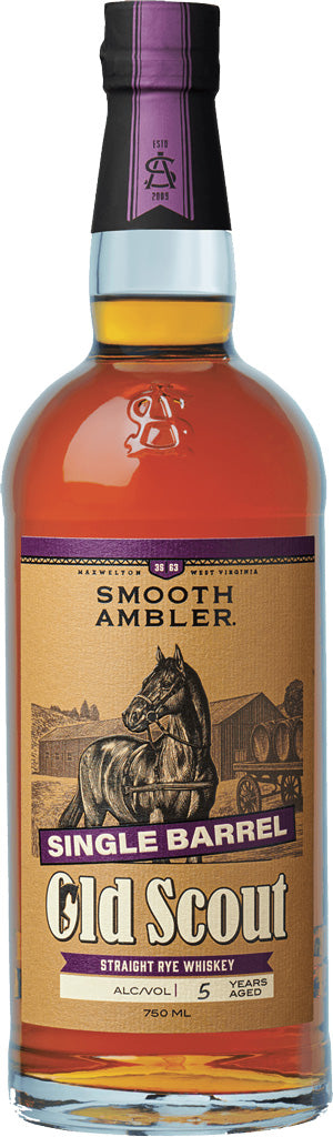 Smooth Ambler Old Scout Rye Single Barrel Cask Strength 750ml-0