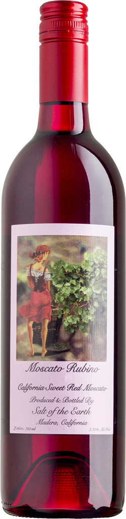 Salt of the Earth Sweet Red Moscato Rubino 2022 750ml-0