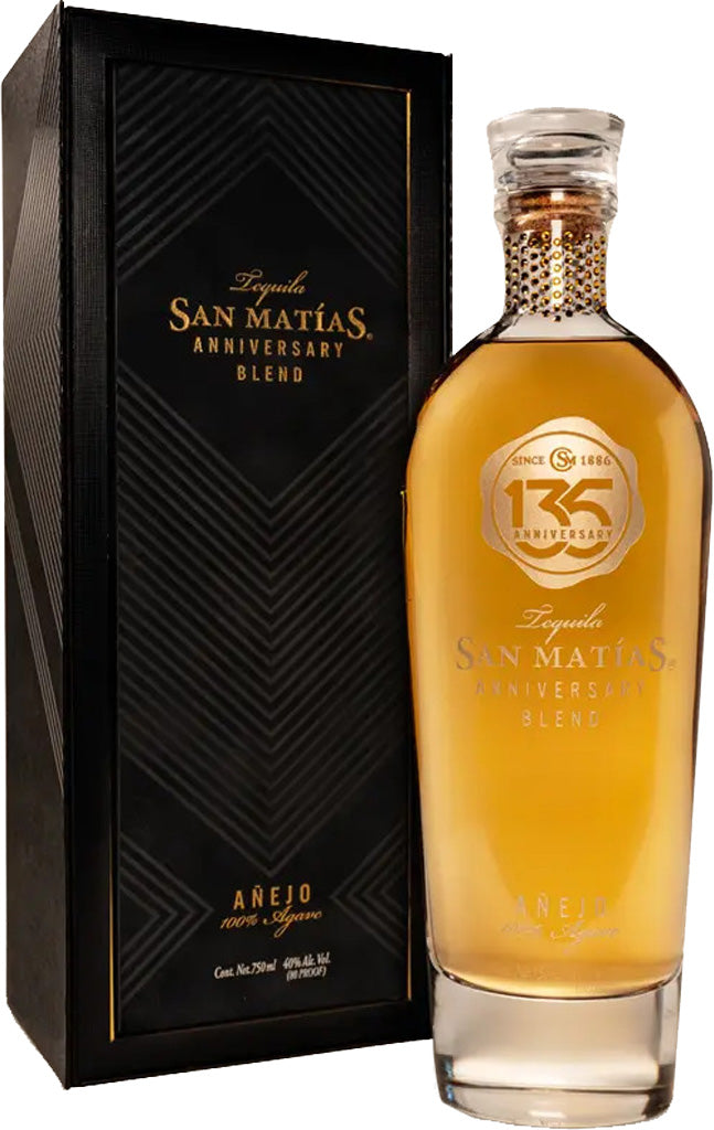 San Matias 135th Anniversary Blend Anejo 750ml-0