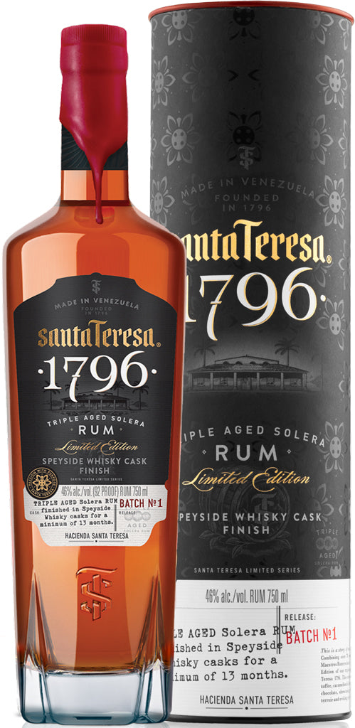 Santa Teresa 1796 Speyside Cask Solera Rum Batch No.1 750ml-0