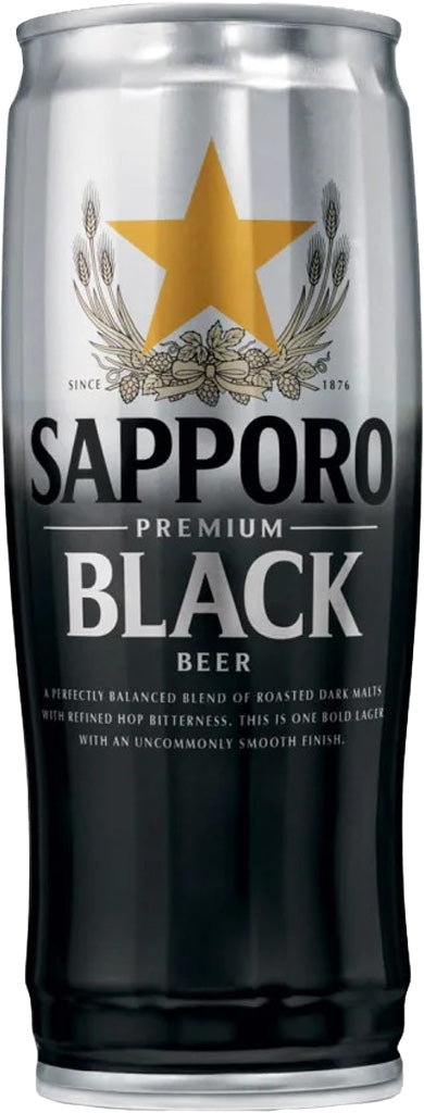 Sapporo Black 22oz Can-0