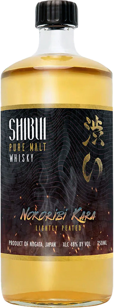 Shibui Nokoribi Kara Pure Malt Lightly Peated Whiskey 750ml-0