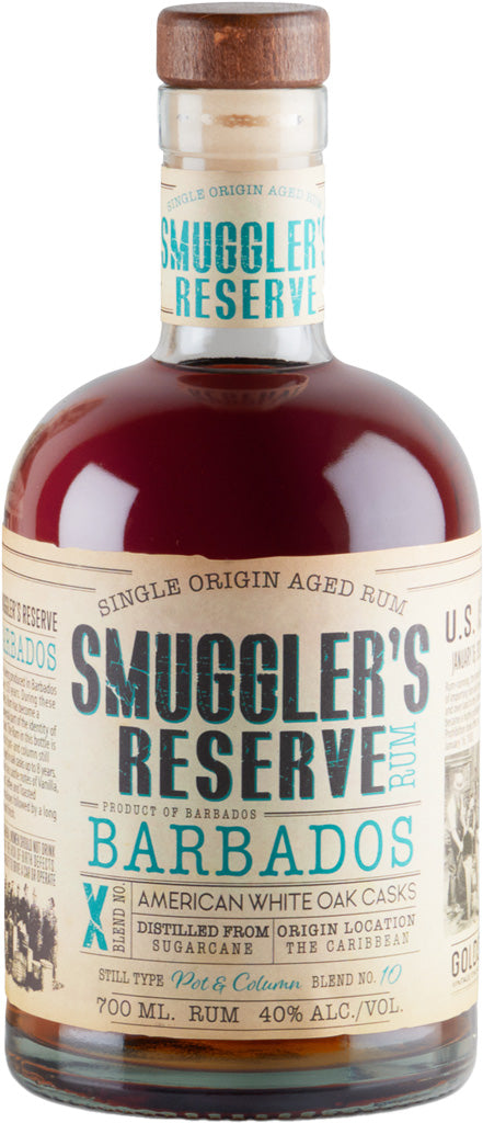 Smuggler's Reserve Barbados Rum 700ml-0