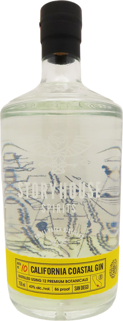 Storyhouse Spirits California Coastal Gin 750ml-0