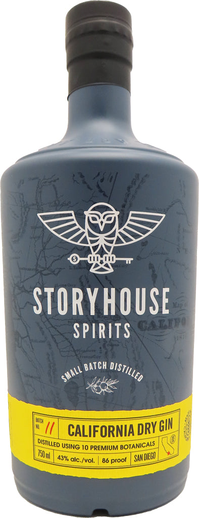 Storyhouse Spirits California Dry Gin 750ml-0