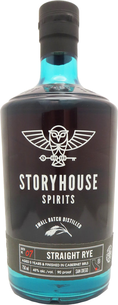 Storyhouse Spirits Straight Rye Whiskey 750ml-0