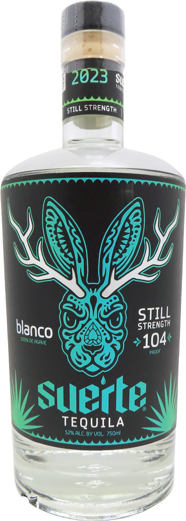 Suerte Tequila Blanco Still Strength 750ml-0