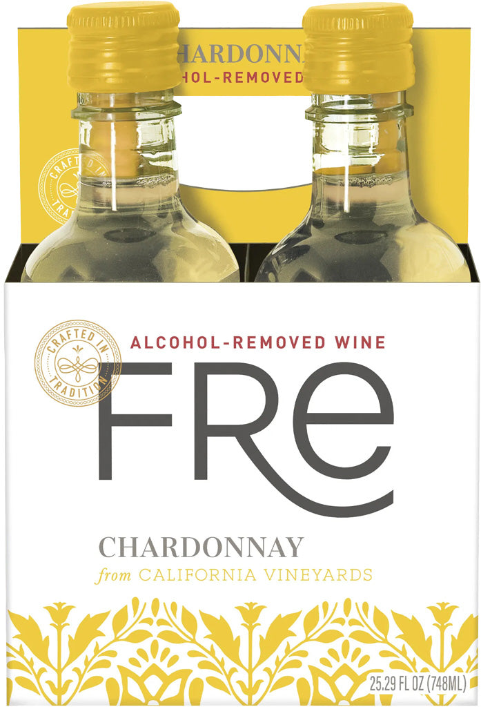 Sutter Home Fre Alcohol Removed Chardonnay 4pk-0